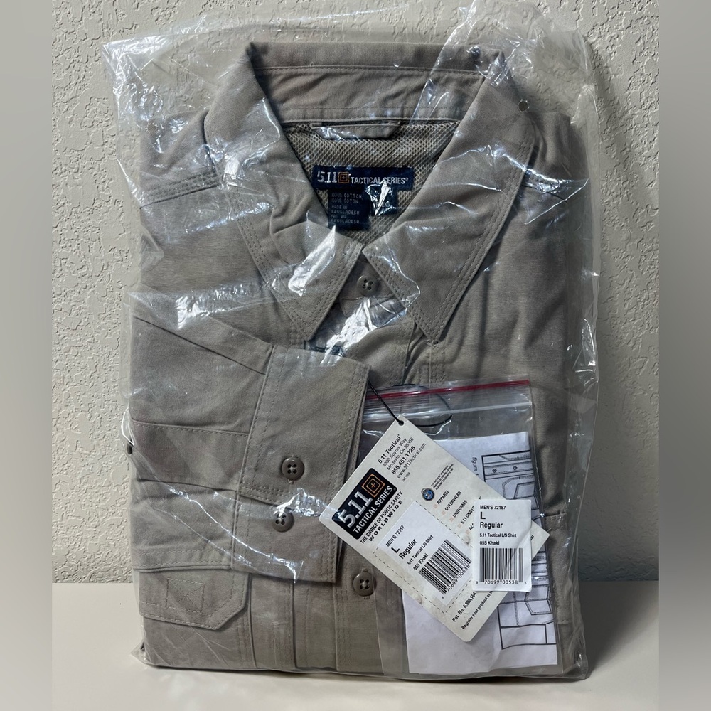 5.11 tactical long sleeve shirts 72157 size large